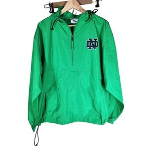 CHAMPION Notre Dame Fighting Irish Lightweight Jacket with Hood SZ M